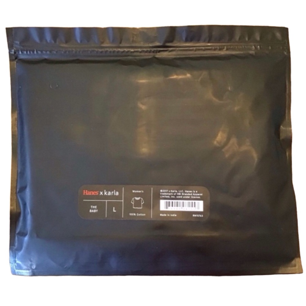 Hanes X Karla “The Baby” Crop Tee - Picture 10 of 11